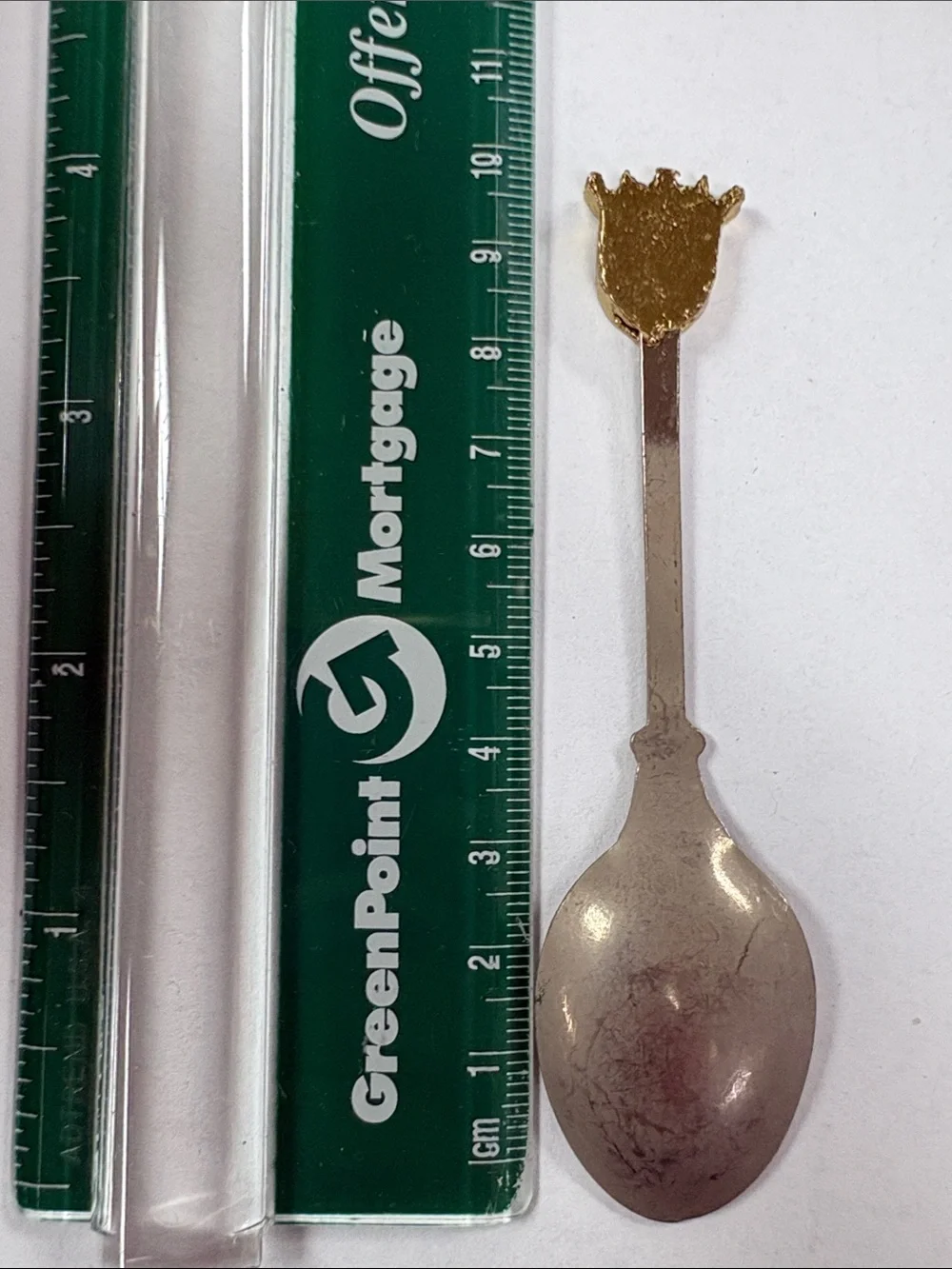 Vintage Decorative Crest Collectible Spoon